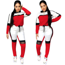 Load image into Gallery viewer, 2019 autumn winter women long-sleeved sweater top joggers pants suit two pieces set fashion sportswear tracksuit outfit
