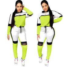 Load image into Gallery viewer, 2019 autumn winter women long-sleeved sweater top joggers pants suit two pieces set fashion sportswear tracksuit outfit